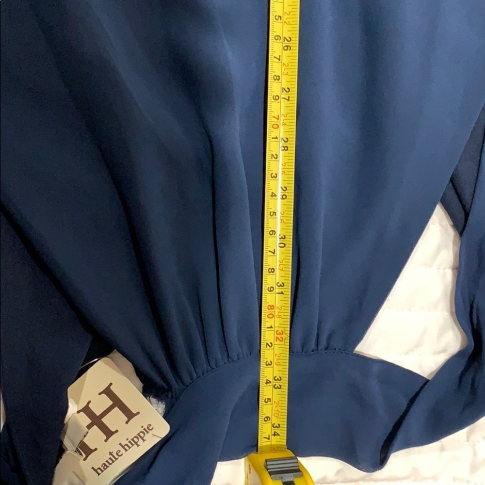 Haute Hippie Blue Sz S New w Tags $325 Retail - Picture 9 of 16